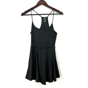 Revival Women Small Athletic Dress Skort Pickleball Built In Bra Pockets 1129U